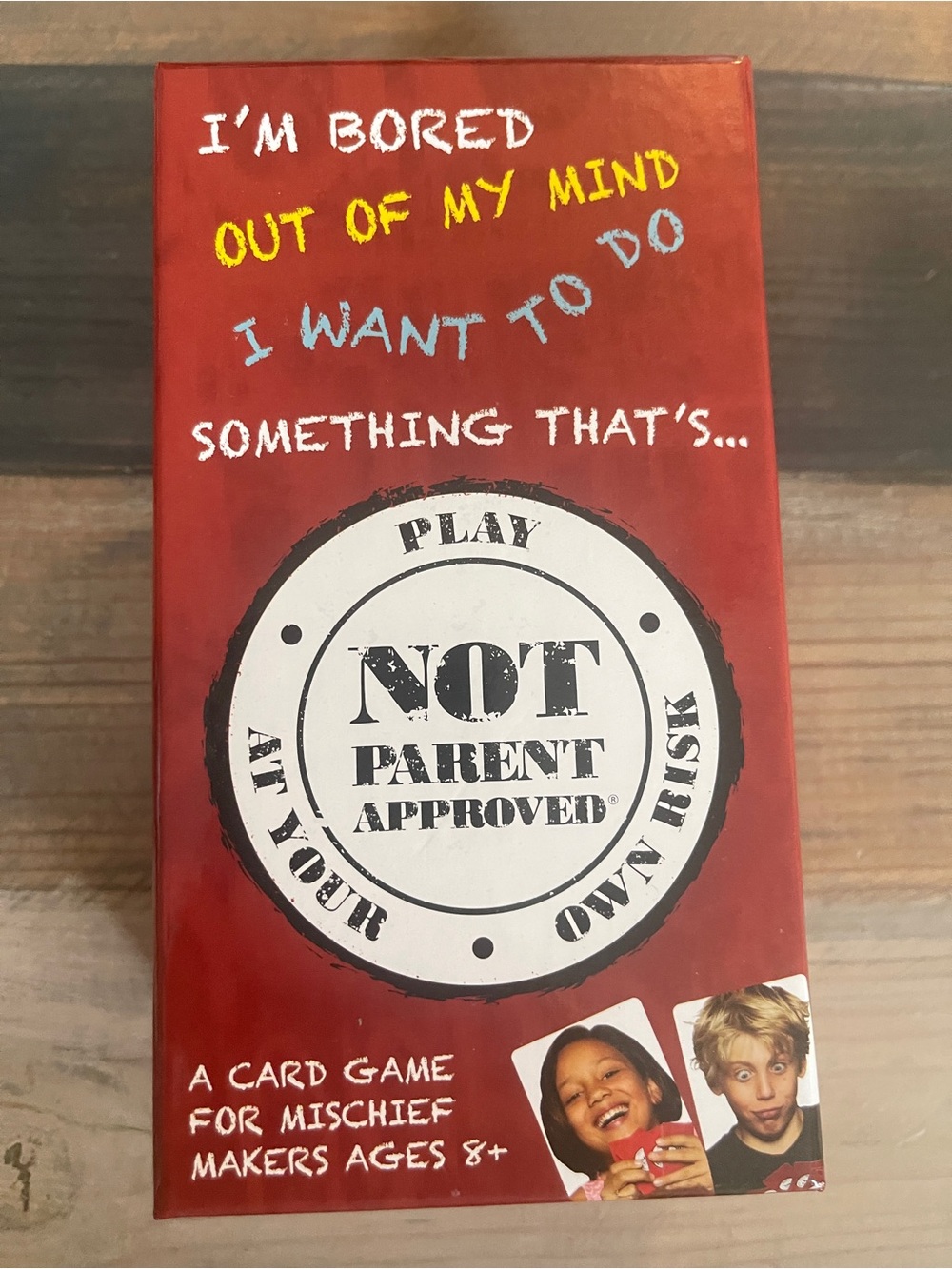 Not Parent Approved Card Game – 455 Cards – Ages 8+ – NEW